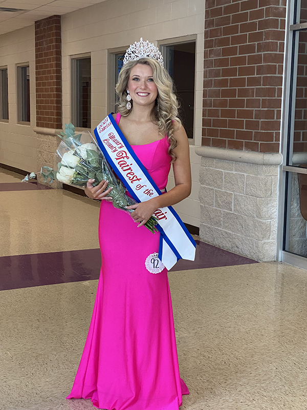 Fairest of the Fair Winner Molly Whitehead Maury County Fair!